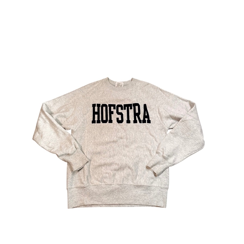 Champion Reverse‎ Weave Hofstra University Sweatshirt Gray Mens Small CS3050